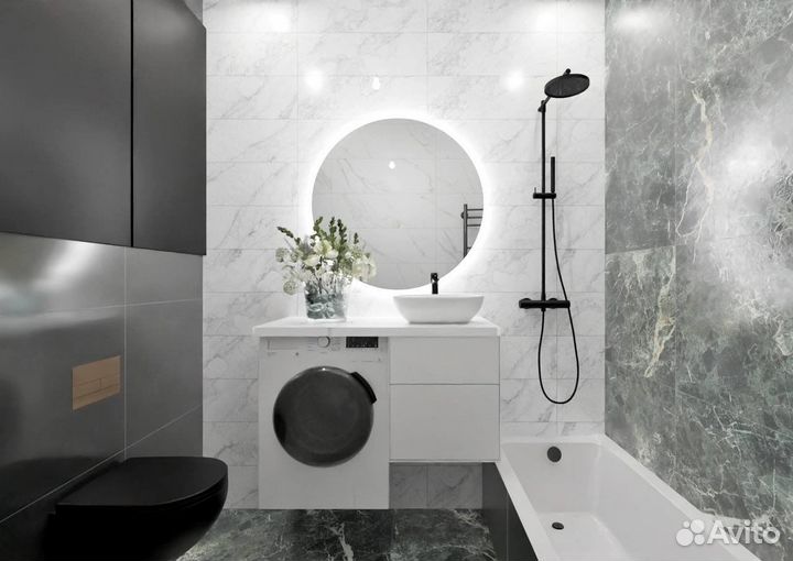 Дизайн ванных комнат + техническая документация