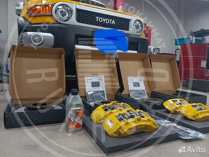 Тормозная система Rotora Toyota Fj cruiser