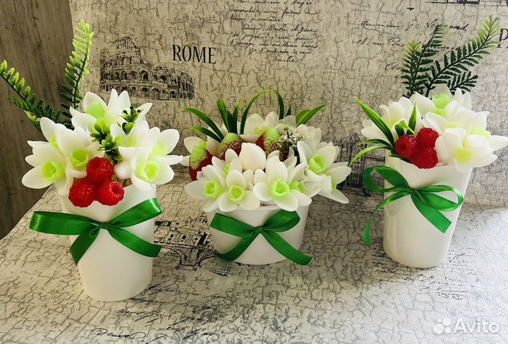 Мыло ручной работы букеты, новый год