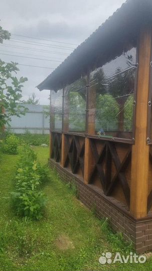 Мягкие окна на беседку. Гибкие окна