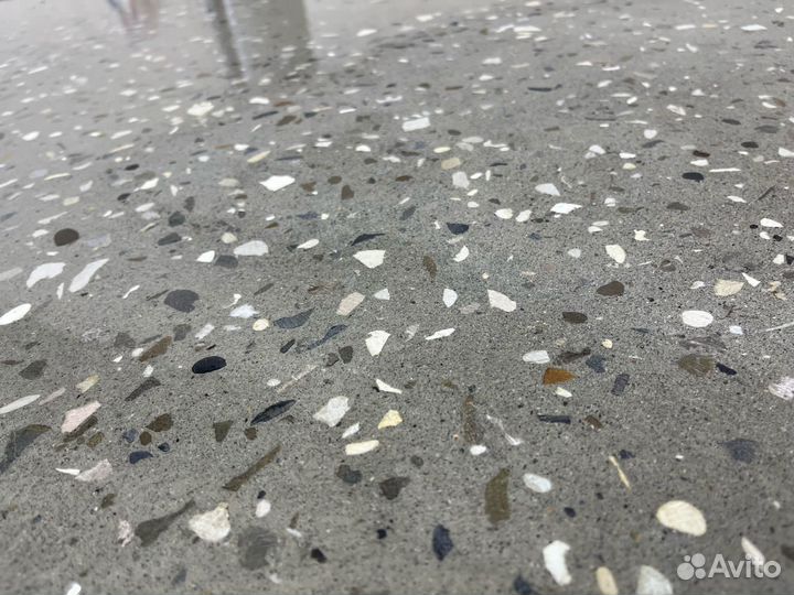 Шлифовка бетона полировка