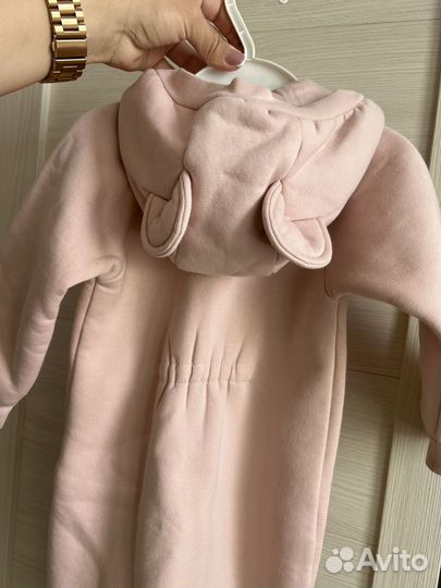 Флисовый комбинезон 86