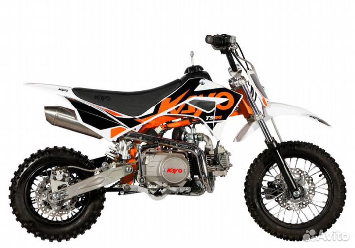 Питбайк kayo mini TS90 12/10 (п/автомат, эл.старт)