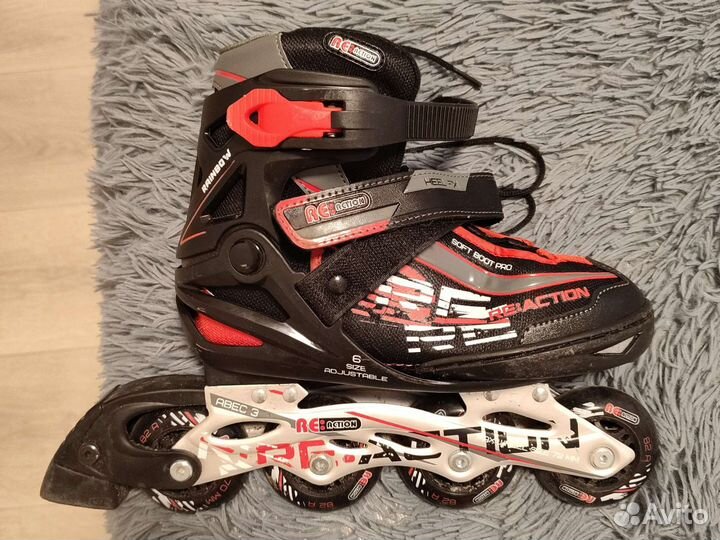 Роликовые коньки детские раздвижные