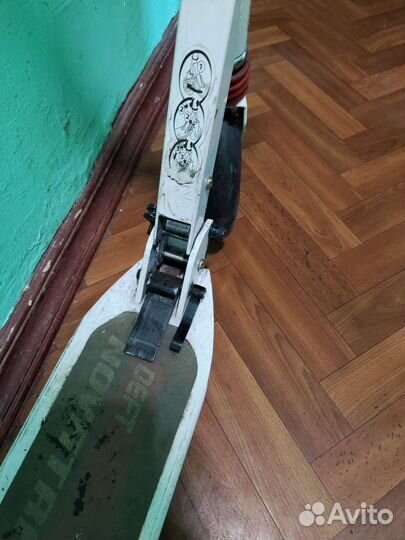 Самокат Novatrack Deft с двойной амортизацией