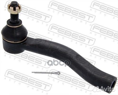 0121-ZZE120L febest наконечник рулевой левый 01