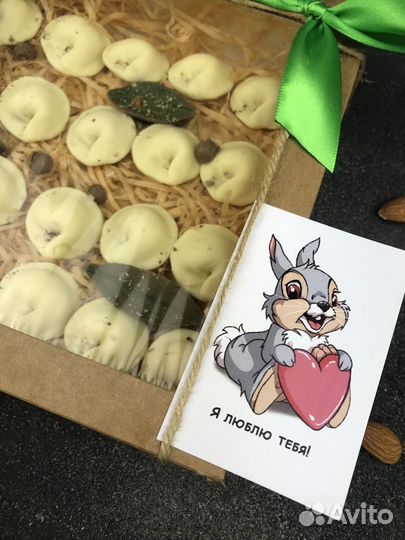 Мужской набор шоколадных пельменей на 23 февраля