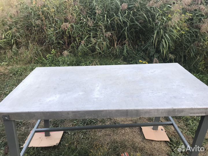 Стол из пищевого алюминия