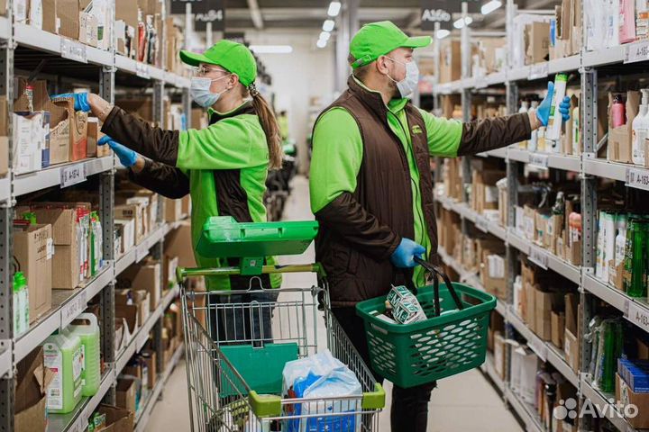 Сборщик заказов еженедельная оплата