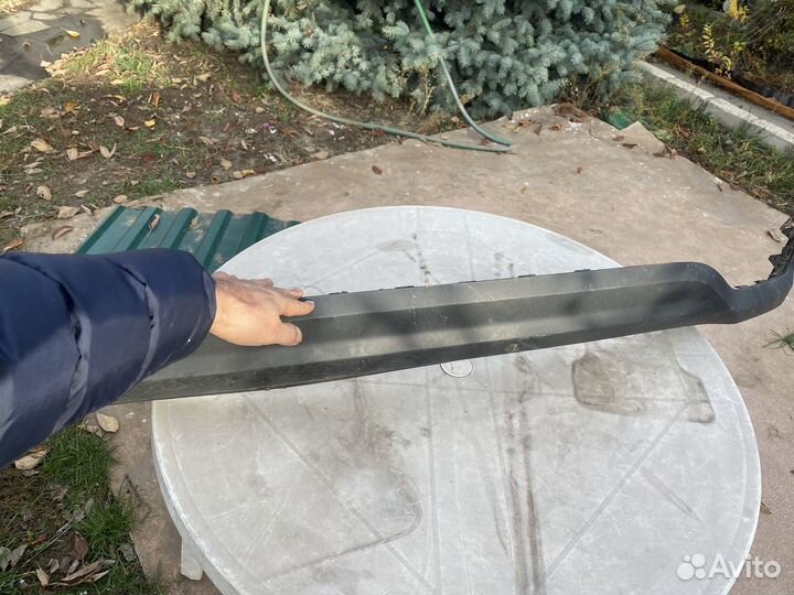 Hyundai solaris 2017 губа Заднего бампера