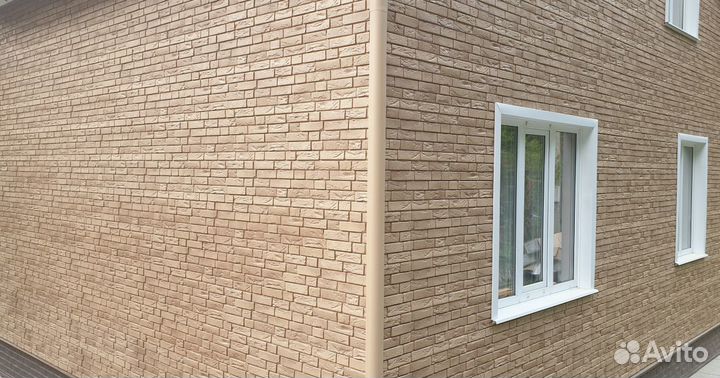 Фасадные панели Я-Фасад Демидовский кирпич песок