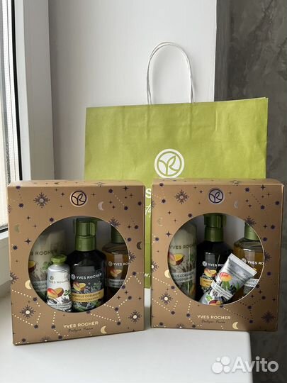 Наборы от ив роше кокос,манго новые
