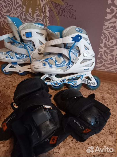 Ролики раздвижные Reaction +защита