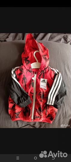Ветровка adidas детская на мальчика
