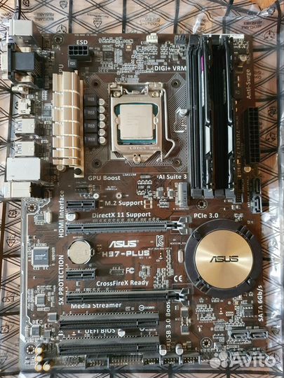 Материнская плата с процессором i5