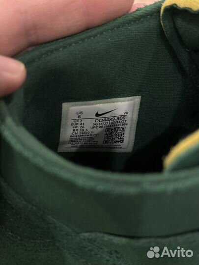 Кеды высокие nike 26 см