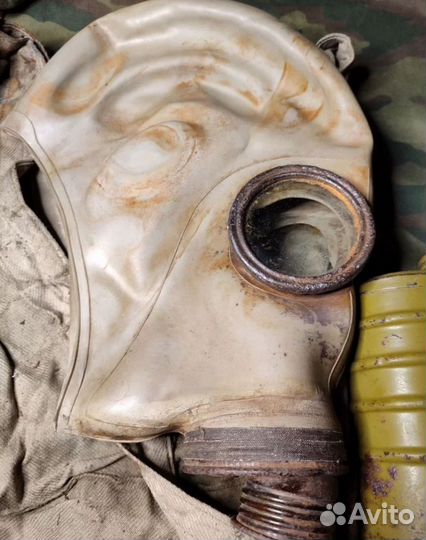 Противогаз РККА шм1 кр-мо2