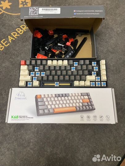 Набор клавиатуры и кейкап