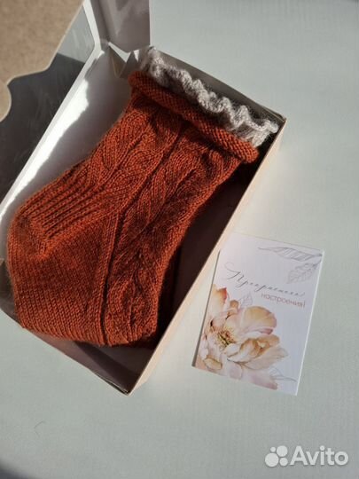 Носки вязаные ручной работы