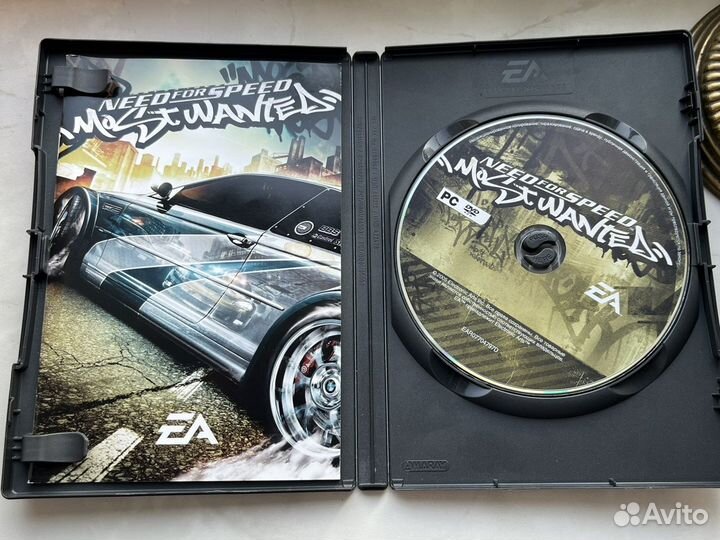 NFS Most Wanted в коробке