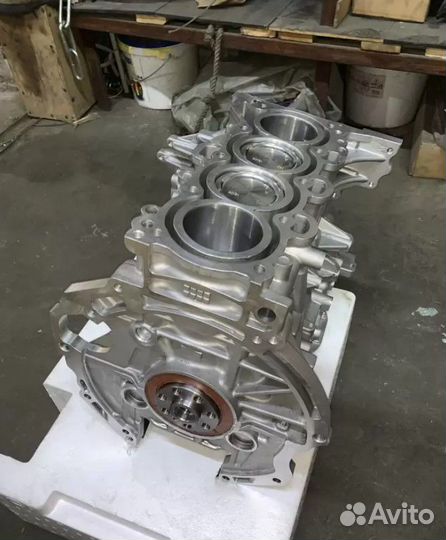 Шорт блок мотора G4NA Kia Hyundai 2.0 Элантра