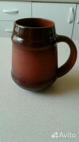 Кружка пивная керамическая