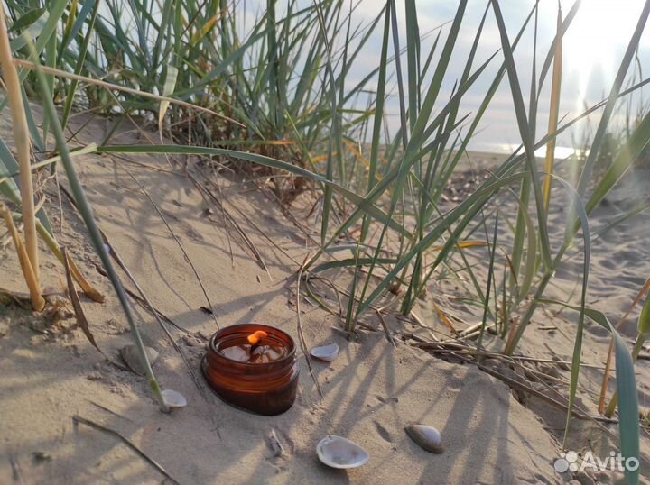 Ароматическая свеча из пчелиного воска