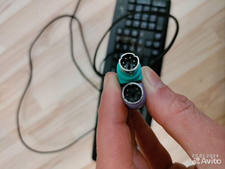Комплект: мышь+клавиатура PS/2+Usb
