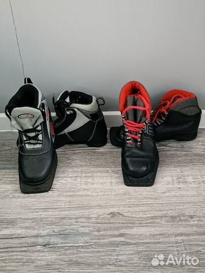 Ботинки лыжные 34 и 35 р
