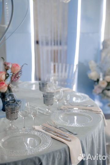 Аренда текстиля и посуды