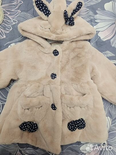 Шубка для девочки 104