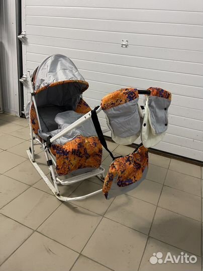 Детские зимние санки