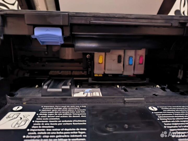 Цветной струйный мфу canon