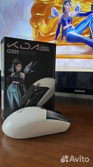 Игровая мышь Logitech g305 KDA edition