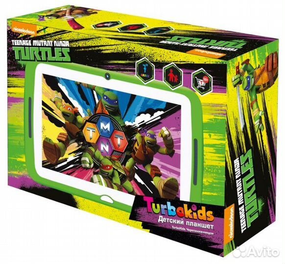 Планшет детский TurboKids Черепашки-ниндзя