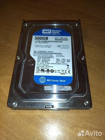 Жесткий диск для пк 500 Гб