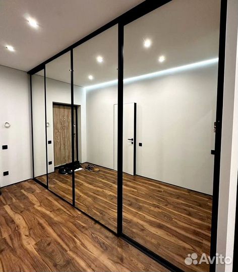 Шкаф купе на заказ / Встроенный шкаф купе / Шкаф