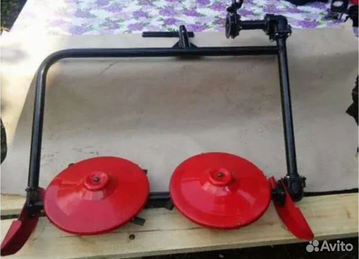 Роторная косилка на мотоблок