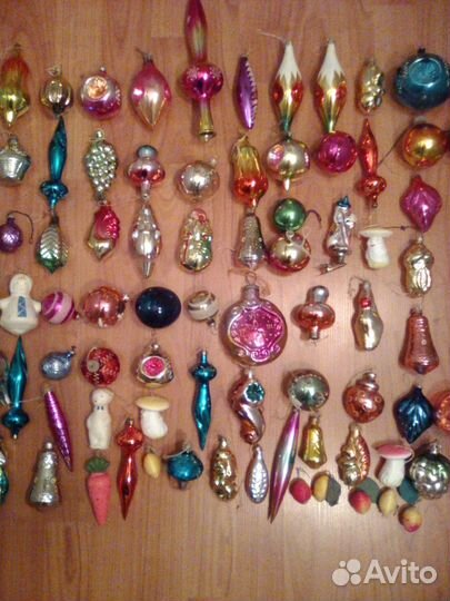 Сссровские ёлочные игрушки