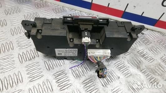 Блок управления печки и климат-контроля subaru for