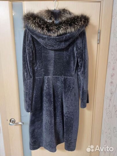 Женское пальто дубленка