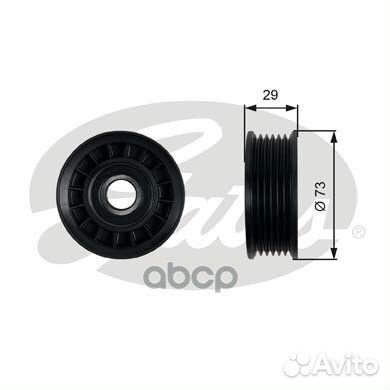 Ролик поликлинового ремня направляющий T36398 G