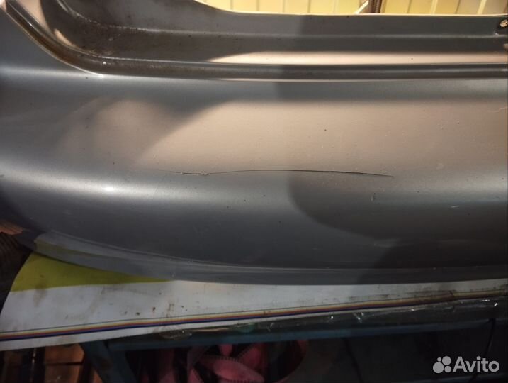 Задний бампер chevrolet lanos