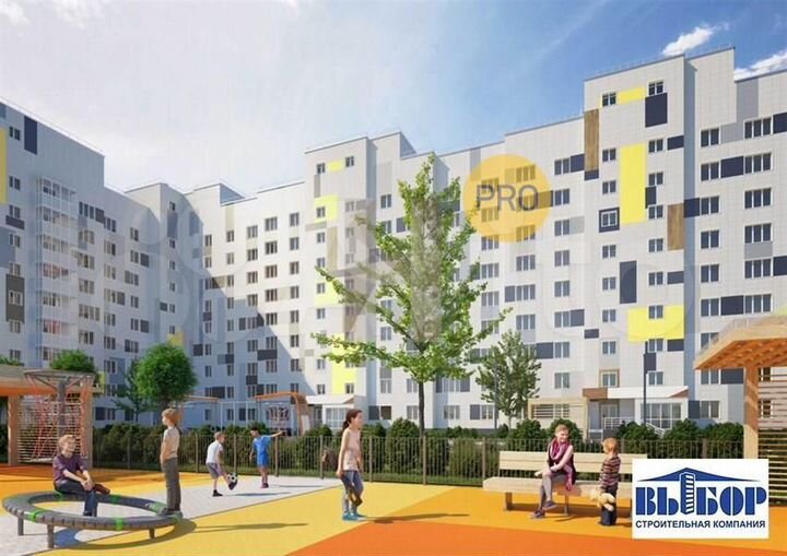 Квартира-студия, 28,3 м², 4/9 эт.