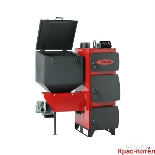 Автоматический котел на твердом топливе Vulkan EKO