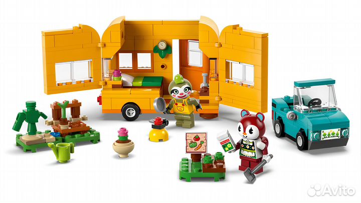 Конструктор lego Animal Crossing 77054 Фургон и м