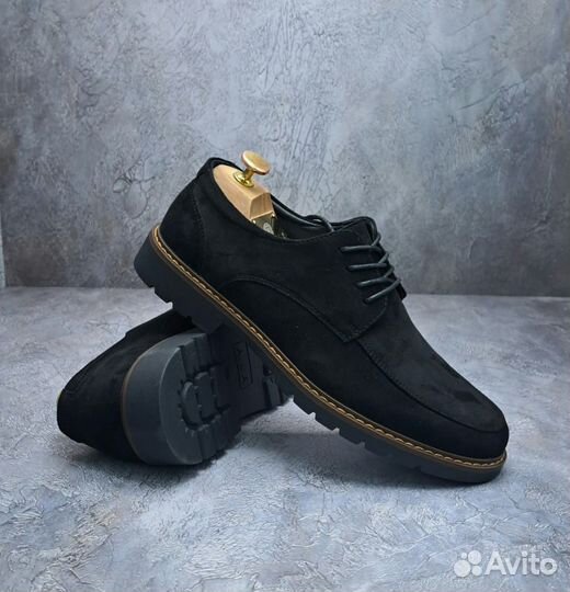 Туфли замшевые aima