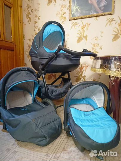 Коляска 3 в 1 Tutis Zippy Sport Plus