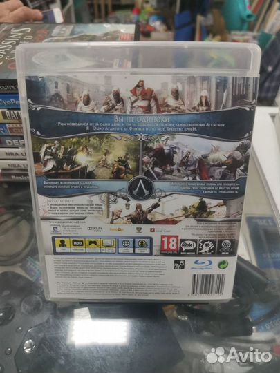 Диск Assassin's creed братство крови ps3