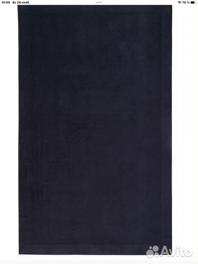 Скатер винтер 2018, темно-синий 145*240 IKEA
